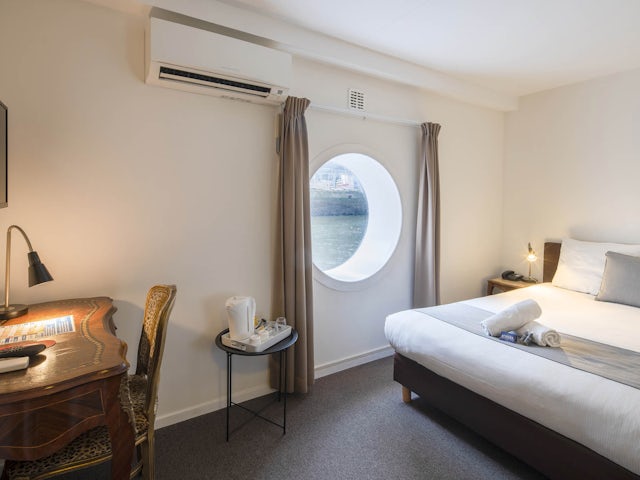 Double room on the lower deck