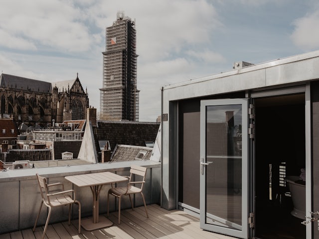 Honey Moon | Roof terrace with a view of the iconic Dom Tower